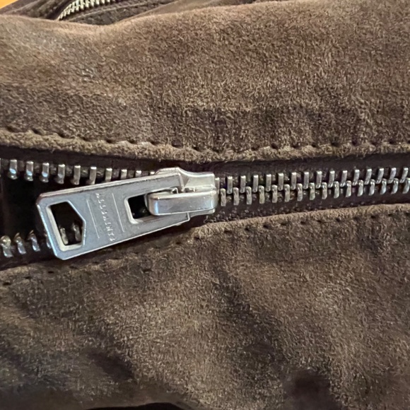 Men’s AllSaints Grantham Suede Jacket - light_taupe - Picture 10 of 10